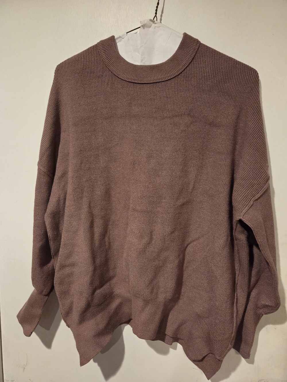 Women's Cozy Crewneck Sweater - Brown